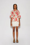 BARTH SMILE WHITE SHORTS