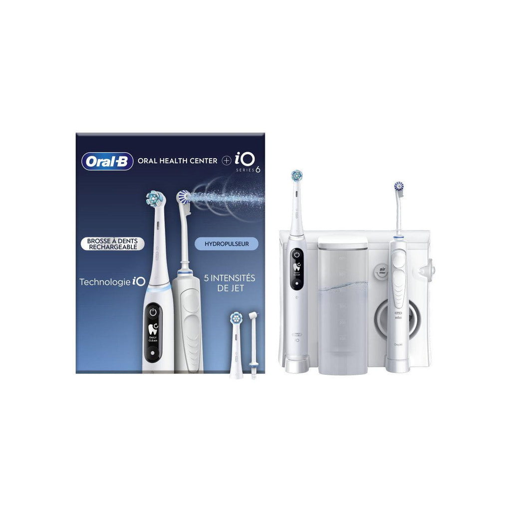 Oral-B Oral Health Center Water Flosser + Cepillo de dientes eléctrico