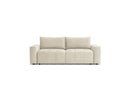 Arsene - Canapé Droit Convertible Coffre - Tissu Velours