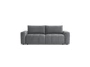 Arsene - Canapé Droit Convertible Coffre - Tissu Velours
