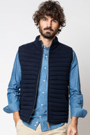 Doudoune Sans Manche Brunch Pocket - Bleu - Homme