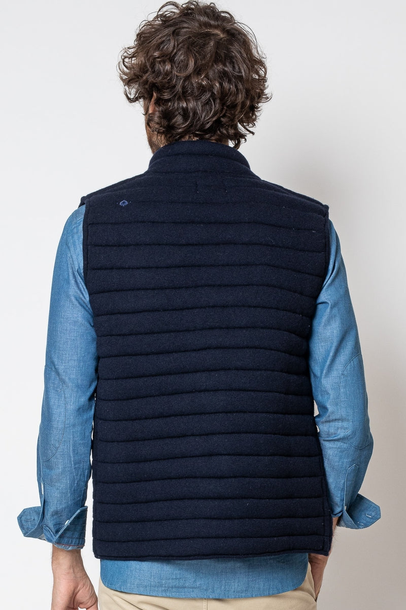 Doudoune Sans Manche Brunch Pocket - Bleu - Homme