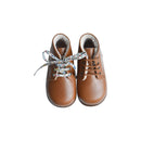 Clarence Soft Lined Ankle Boots - Camel Leather - Unisex