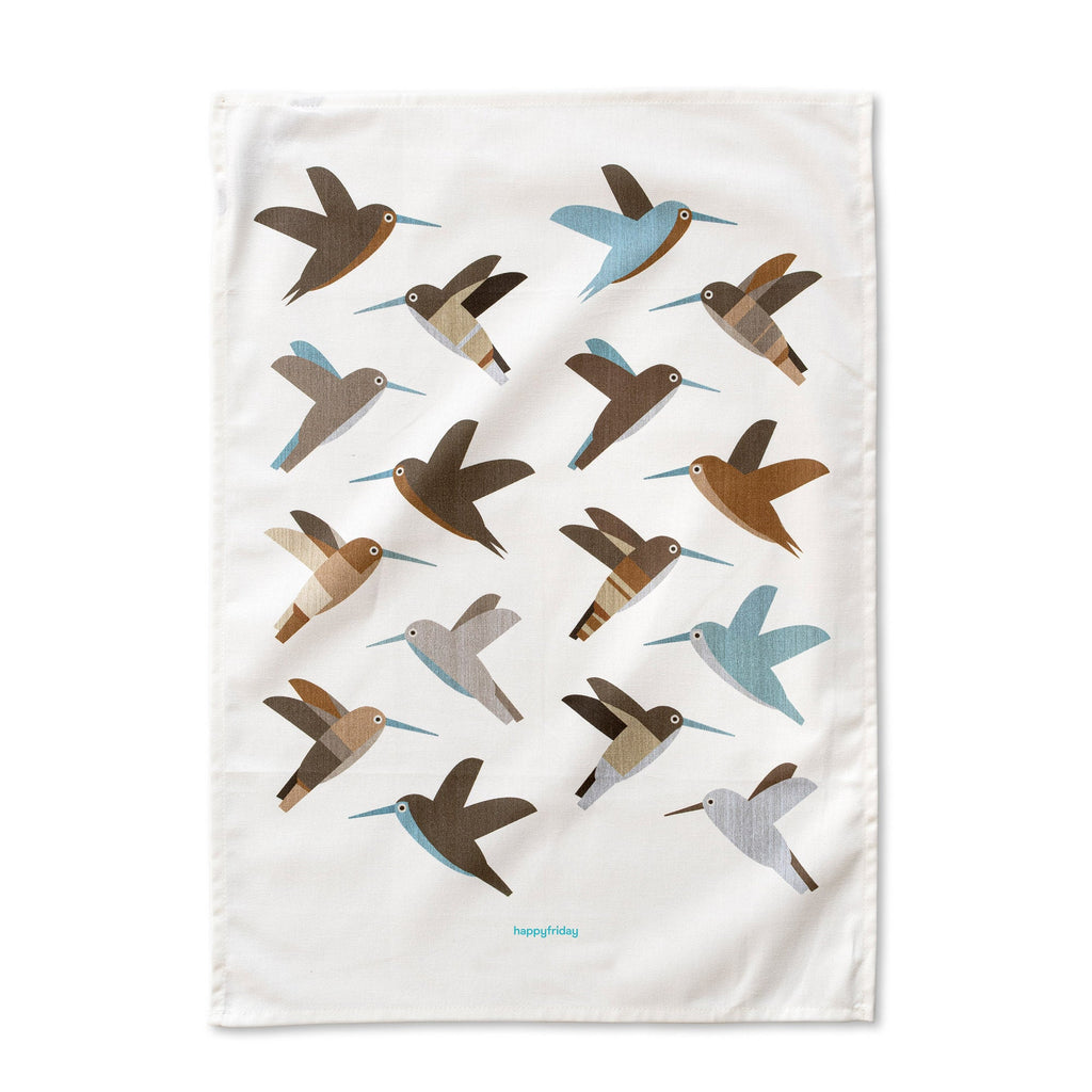 Colibri Delphinae Tea Towel (Set of 2) - Multicoloured
