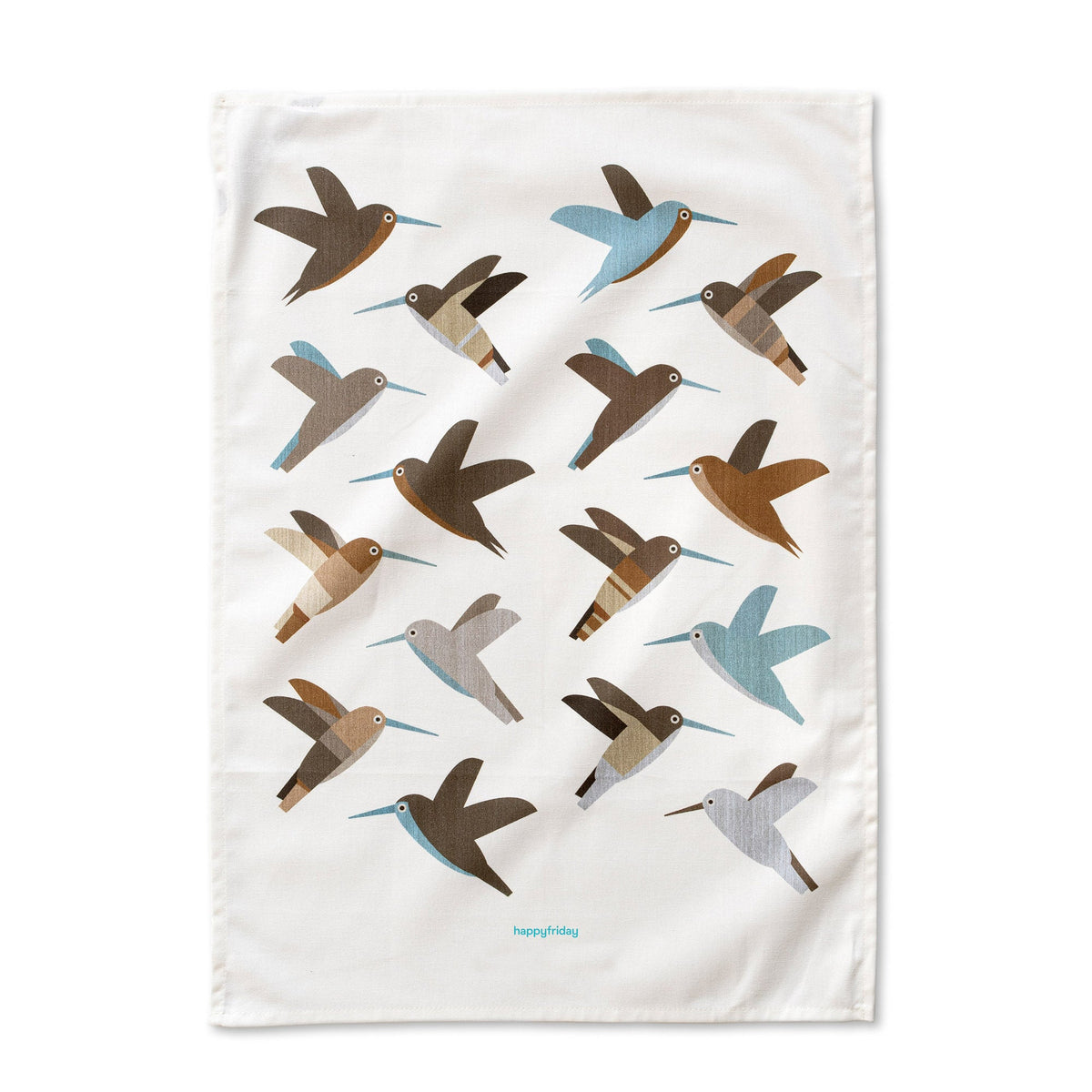 Colibri Delphinae Tea Towel (Set of 2) - Multicoloured