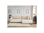 Arsene - Canapé D'Angle L Convertible Coffre - Velours - Angle Droit