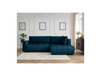 Arsene - Canapé D'Angle L Convertible Coffre - Velours - Angle Droit
