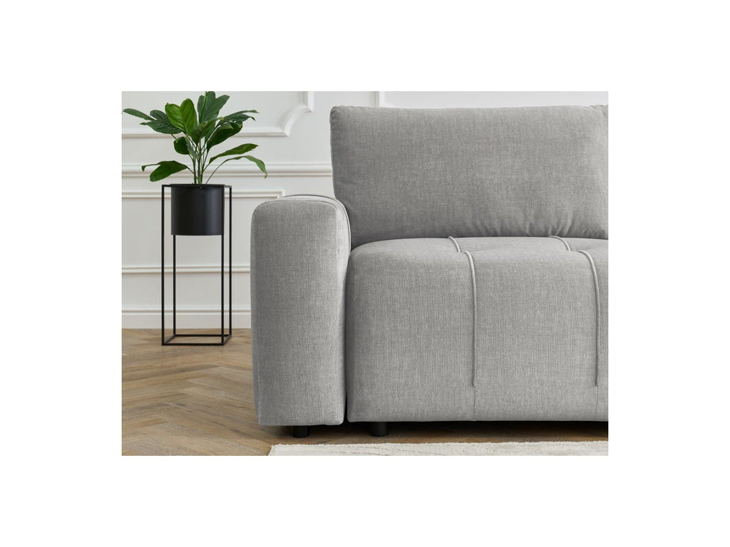 Arsene - Canapé D'Angle L Convertible Coffre - Velours - Angle Droit