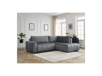 Arsene - Canapé D'Angle L Convertible Coffre - Velours - Angle Droit