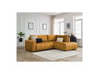 Arsene - Canapé D'Angle L Convertible Coffre - Velours - Angle Droit