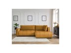 Arsene - Canapé D'Angle L Convertible Coffre - Velours - Angle Droit