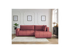 Arsene - Canapé D'Angle L Convertible Coffre - Velours - Angle Droit
