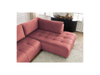 Arsene - Canapé D'Angle L Convertible Coffre - Velours - Angle Droit