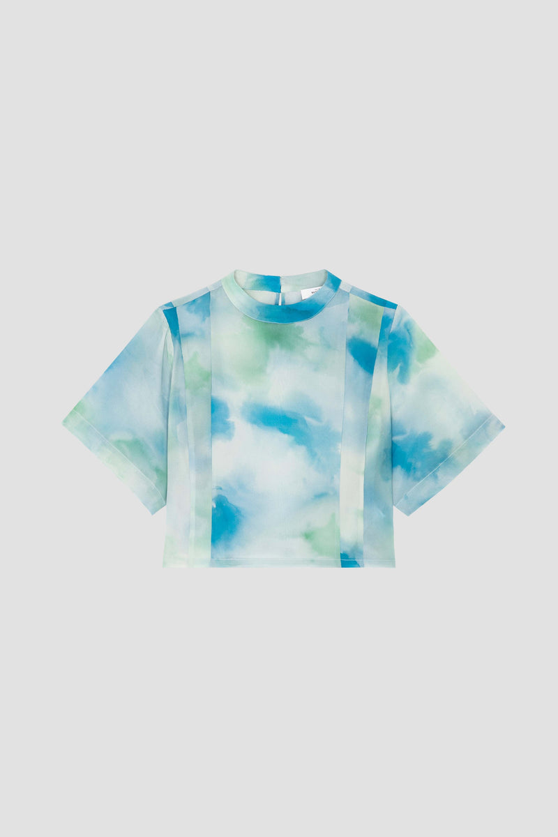 LEON BLOOM SKY BLOUSE