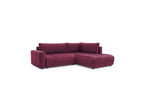 Arsene - Canapé D'Angle L Convertible Coffre - Velours - Angle Droit