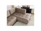 Arsene - Canapé D'Angle L Convertible Coffre - Velours - Angle Droit