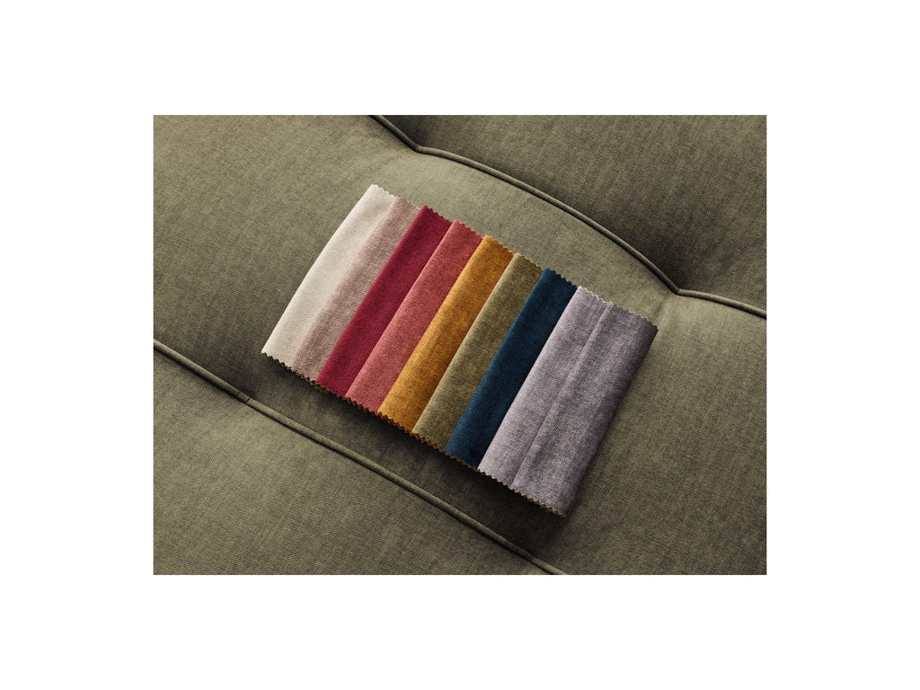 Arsene - Canapé D'Angle L Convertible Coffre - Velours - Angle Droit