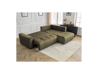 Arsene - Canapé D'Angle L Convertible Coffre - Velours - Angle Droit