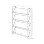 Zapatero De 4 Niveles Frame - Blanco