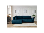 Arsene - Canapé D'Angle L Convertible Coffre - Velours - Angle Gauche