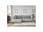 Arsene - Canapé D'Angle L Convertible Coffre - Velours - Angle Gauche
