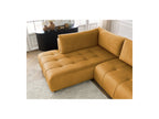 Arsene - Canapé D'Angle L Convertible Coffre - Velours - Angle Gauche