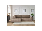Arsene - Canapé D'Angle L Convertible Coffre - Velours - Angle Gauche