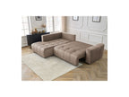 Arsene - Canapé D'Angle L Convertible Coffre - Velours - Angle Gauche