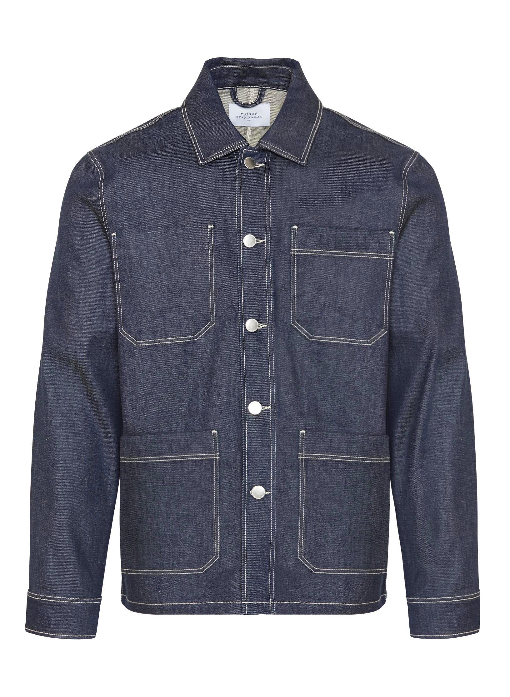Maison Standards - Maison Standardars - Denim Painter Jacket - Raw Blue - Men