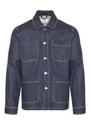 Maison Standards - Maison Standardars - Chaqueta vaquera de pintor - Azul crudo - Hombre