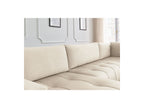 Arsene - Panoramic Sofa Bed with Storage - Velvet - Left-hand Corner