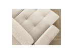 Arsene - Panoramic Sofa Bed with Storage - Velvet - Left-hand Corner