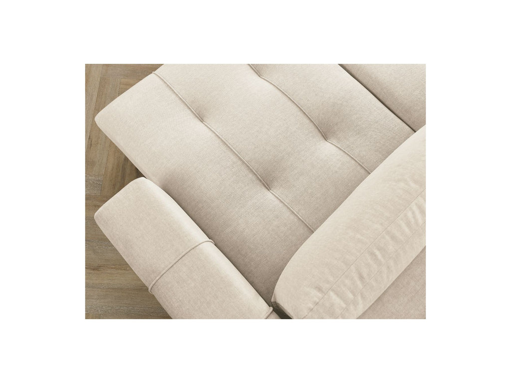 Arsene - Convertible Panoramic Sofa with Storage - Velvet - Right-hand Corner