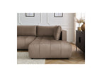 Arsene - Panoramic Sofa Bed with Storage - Velvet - Left-hand Corner