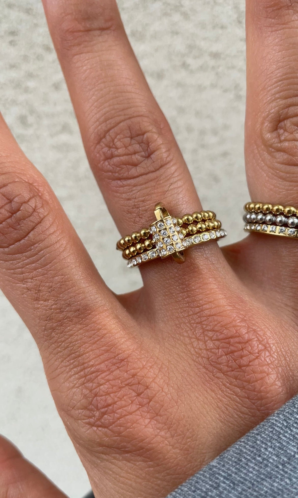 Couture Paperclip Ring