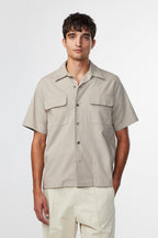 Daniel SS Shirt - Khaki Stone