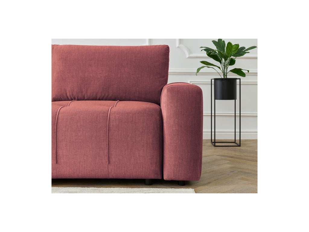 Arsene - Canapé D'Angle L Convertible Coffre - Velours - Angle Gauche