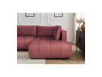 Arsene - Panoramic Sofa Bed with Storage - Velvet - Left-hand Corner