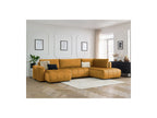Arsene - Panoramic Sofa Bed with Storage - Velvet - Left-hand Corner
