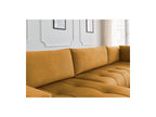 Arsene - Panoramic Sofa Bed with Storage - Velvet - Left-hand Corner