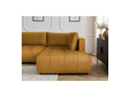 Arsene - Panoramic Sofa Bed with Storage - Velvet - Left-hand Corner