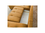 Arsene - Convertible Panoramic Sofa with Storage - Velvet - Right-hand Corner