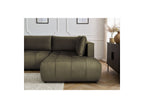 Arsene - Panoramic Sofa Bed with Storage - Velvet - Left-hand Corner