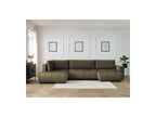 Arsene - Convertible Panoramic Sofa with Storage - Velvet - Right-hand Corner