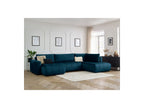 Arsene - Panoramic Sofa Bed with Storage - Velvet - Left-hand Corner