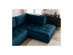 Arsene - Panoramic Sofa Bed with Storage - Velvet - Left-hand Corner