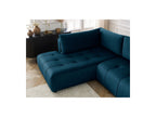 Arsene - Convertible Panoramic Sofa with Storage - Velvet - Right-hand Corner