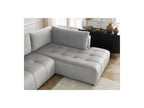Arsene - Panoramic Sofa Bed with Storage - Velvet - Left-hand Corner