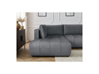 Arsene - Convertible Panoramic Sofa with Storage - Velvet - Right-hand Corner