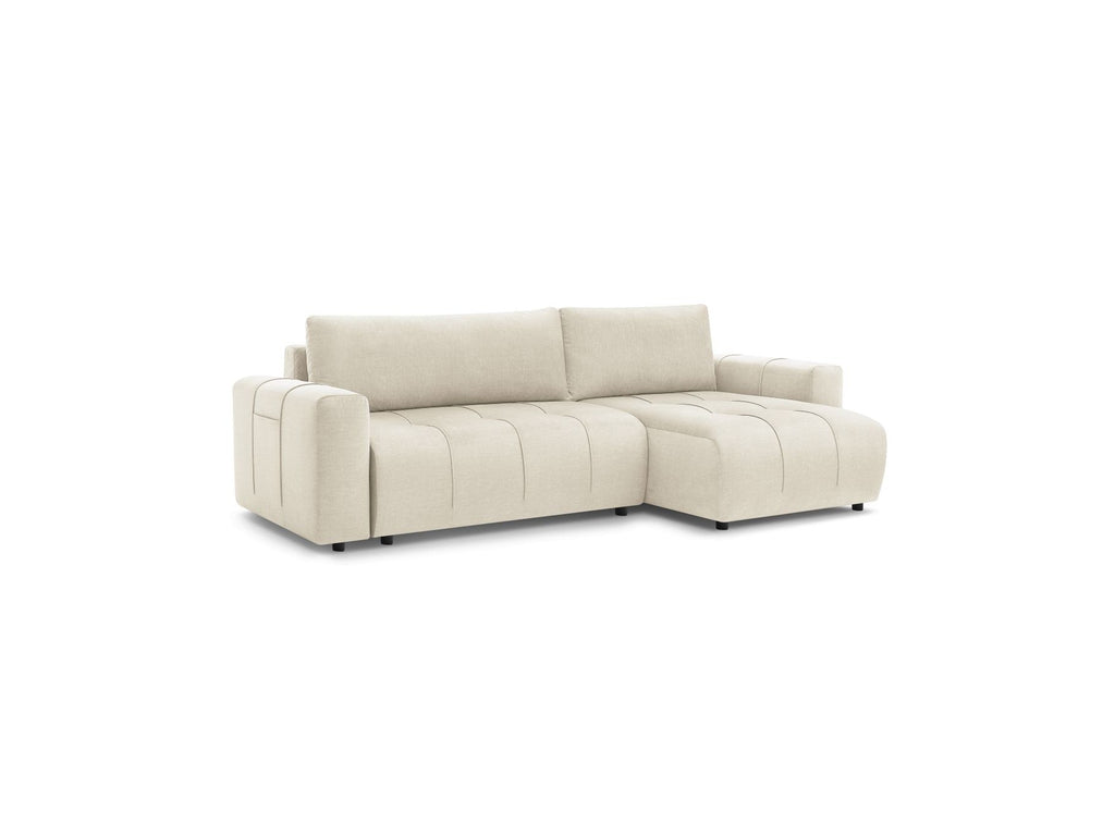 Arsene - Canapé D'Angle Réversible Convertible Coffre - Velours